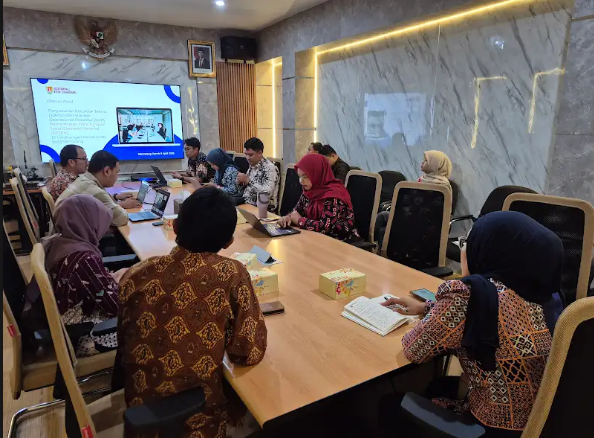 Rapat Koordinasi Penyusunan Petunjuk Teknis dan SOP Pemanfaatan Data Tunggal Sosial dan Ekonomi Nasional (DTSEN)